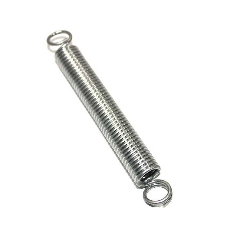 Large Tension Stainless Steel Double Hook Spring Metal Tension Coil Extension Spring for Motorcycle Exhaust Pipe Parking Rack