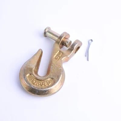 G80 Alloy Steel Clevis Grab Hook with Wings for Lifting