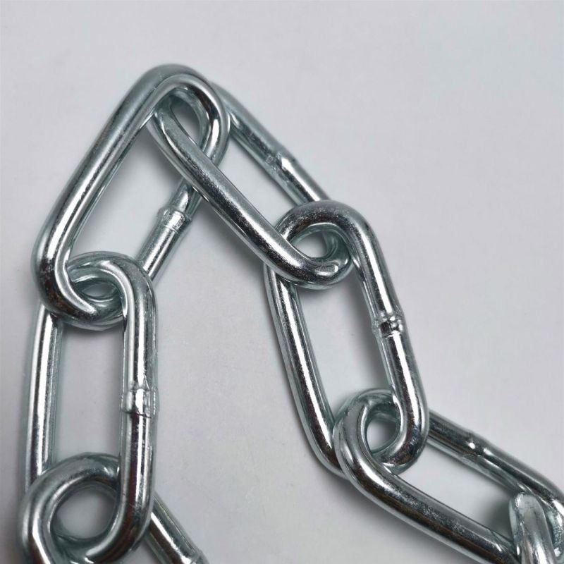 Grade 70 80 100 Alloy Steel Welded Lifting Chain with Black Oxide Film Coated for Chain Hoist