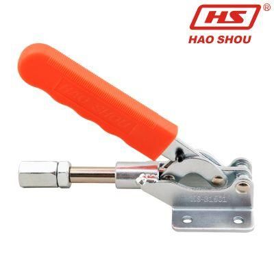 Haoshou HS-31501 Hand Tool Antislip Plastic Red handle Quick Hold Push Pull Toggle Clamps