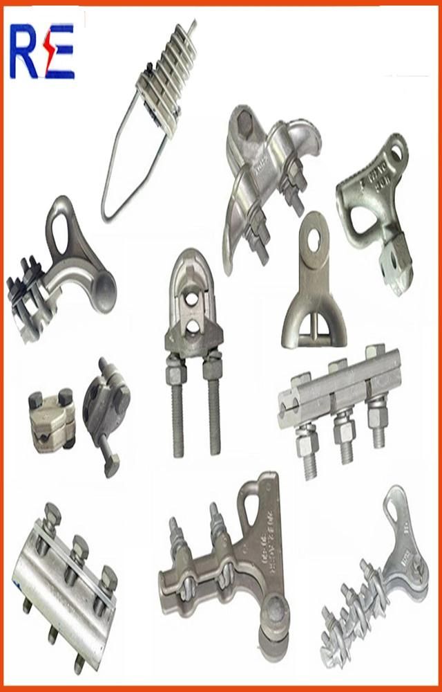 High Strength Aluminum Casting U Bolt Type Dead End Loop Clamp