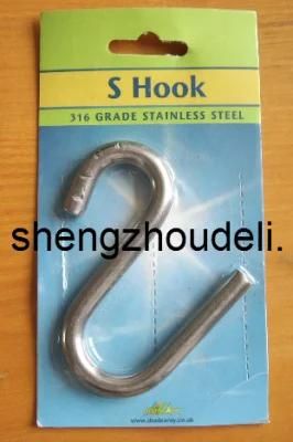 Stainless Steel S Hook for Shade Sail