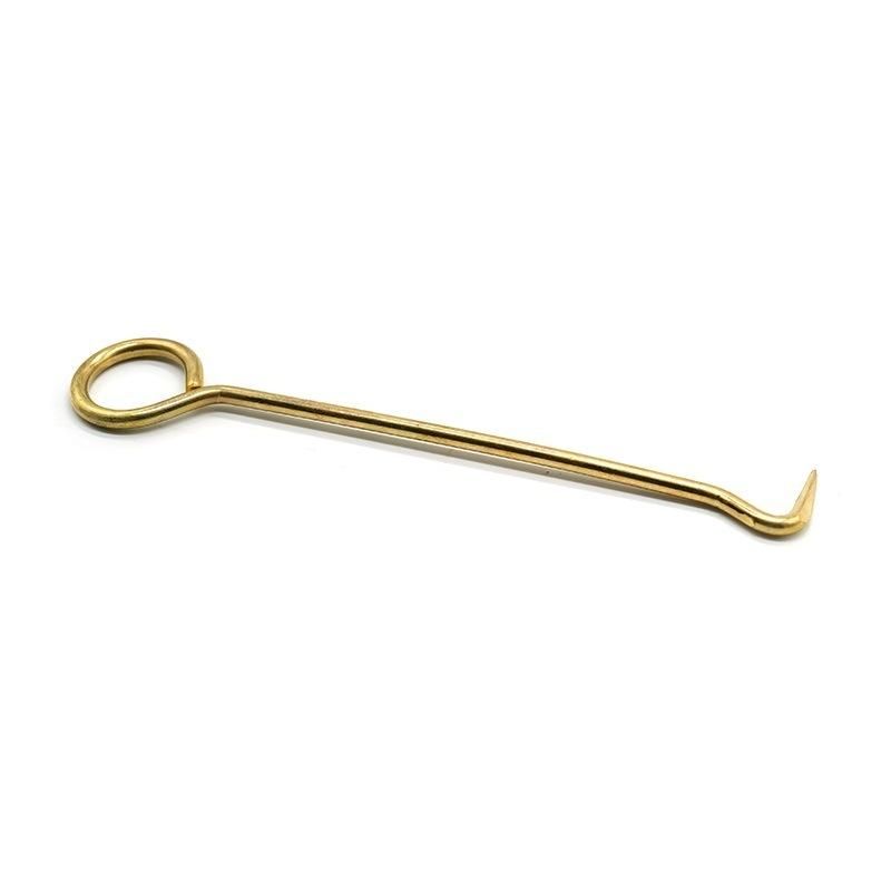 Factory Customized Brass Hooks and Eyes Long Spring Hook