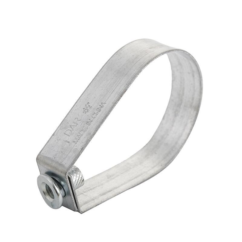 Hardware Carbon Steel Zinc Plated Loop Hanger Pear Pipe Clamps Sprinkler Clamp