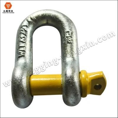 China Manufacturer Custom Stainless Steel D Shackle Screw Clasp for Bracelet