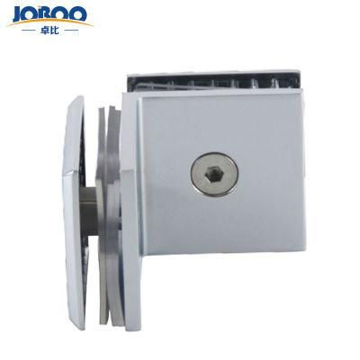 Wholesale Custom Bevel Brass 90 Degree Glass to Glass Shower Room Glass Holding Clips Bracket