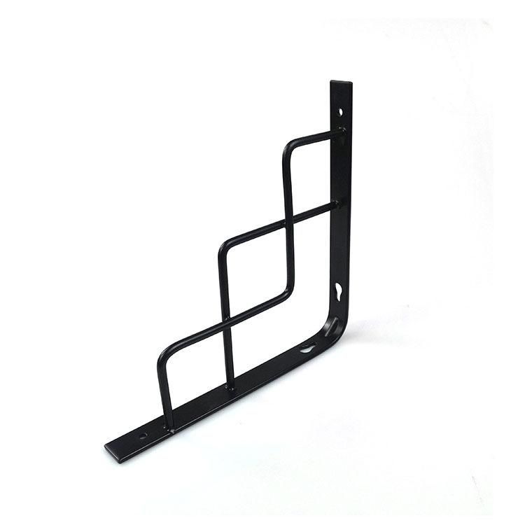 Modern Load-Bearing Fixed Iron Triangle Corners Wall Mounted Metal Brackets