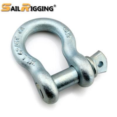 Hot DIP Galvanized Us Type Steel Bow Shackle