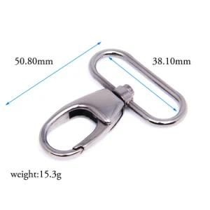 Hot Sale Stainless Steel Pet Swivel Snap Hook for Bag Accessories Dog Clips (HS6046)