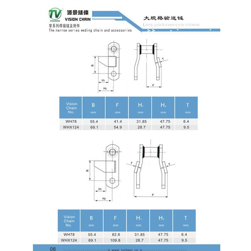 Narrow Series Welded Conveyor Chains