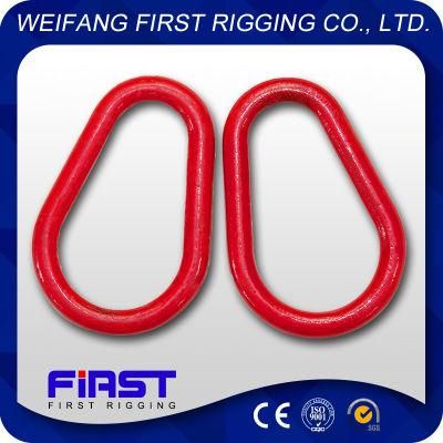 Low Price Good Quality High Tensile Pear Shaped Ring for Chain Sling Lifting Industry