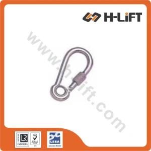 Stainless Steel Snap Hook with Eyelet and Screw