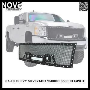 2007-10 Chevy Silverado 2500HD 3500HD Grille with LED Light Bar