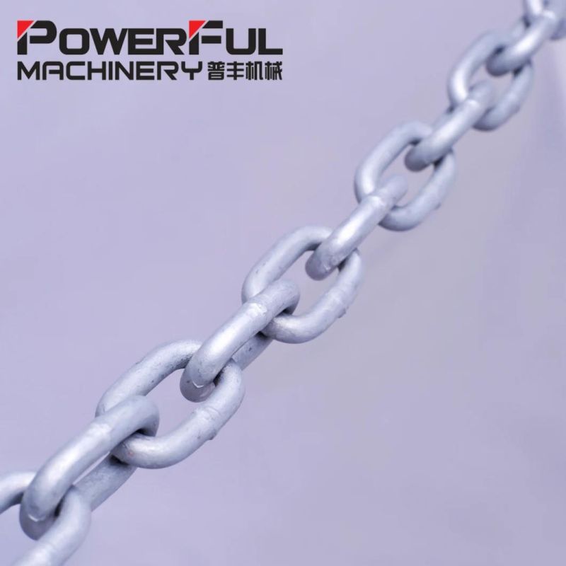 2mm-26mm G30/G43/G70 Professional Chain Factory for Electro Galvanized Smooth Proof Coil Chain Nacm96