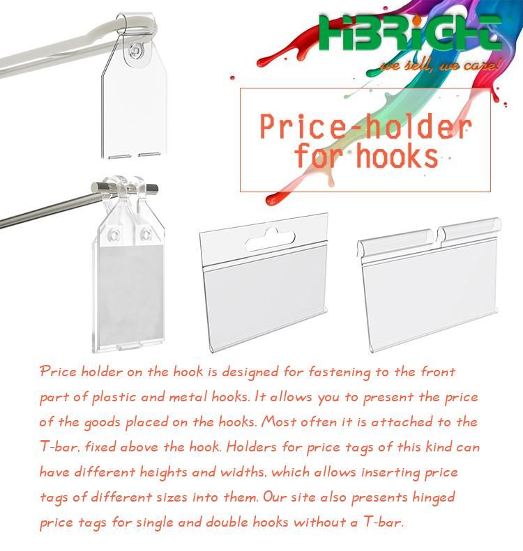 Price Holder Data Strip for Hook