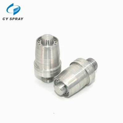 Aluminium Windjet Nozzle with Round Spray Pattern for Blowing