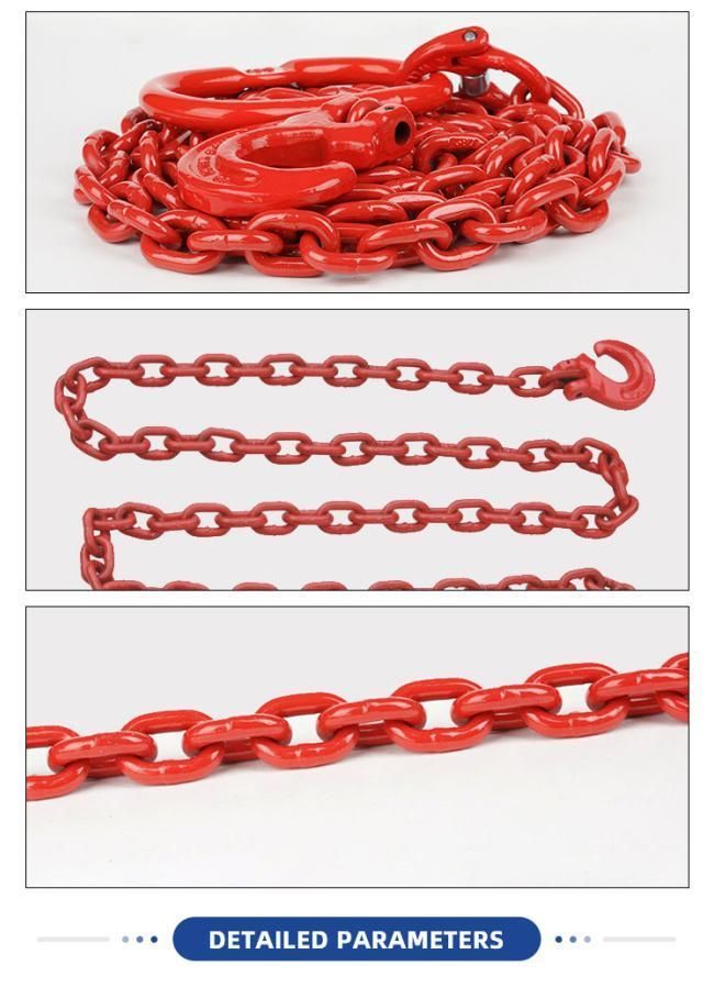 Grade 70 80 Color Lifting Lashing Chain System