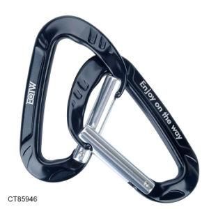 Outdoor Camp Big D Buckle Hook Mountaineering Buckle Knapsack High Quality Climbing Button Carabiner
