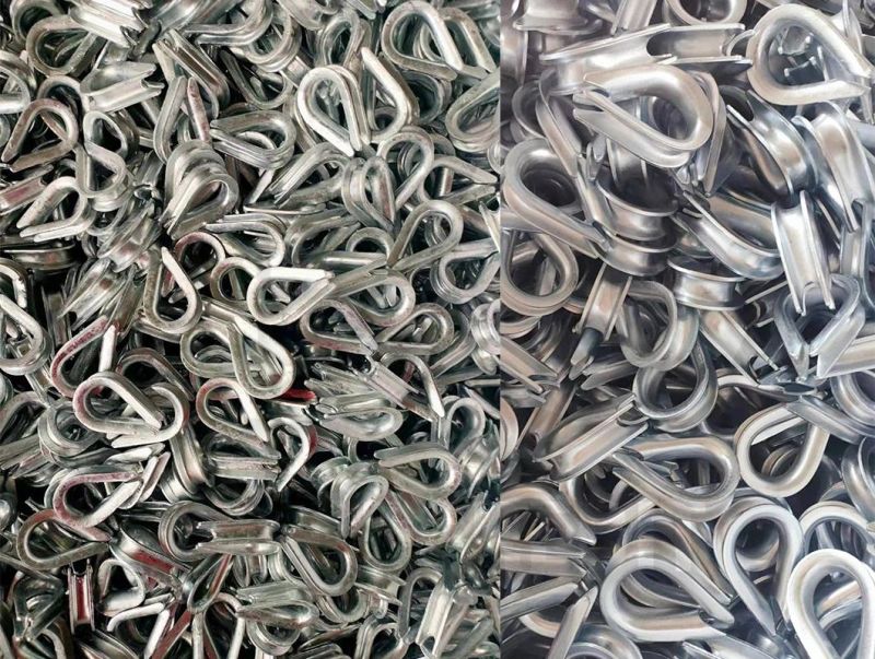 High Quality Us Type G411 Wire Rope Thimbles with Standard Type