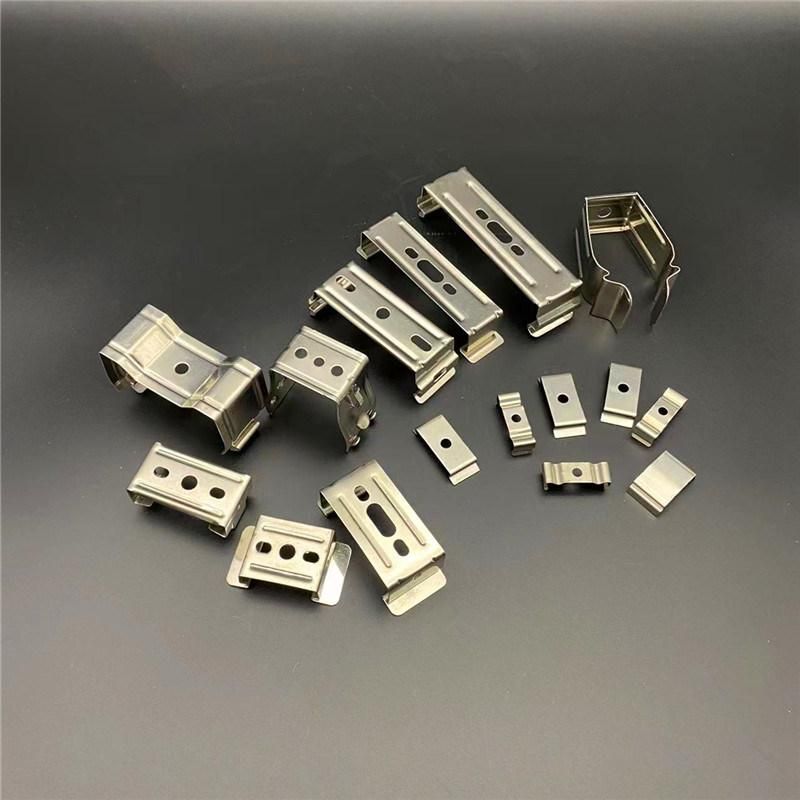 ODM Custom Spring Steel Clips Metal Stamping Part LED Strip Light Clips