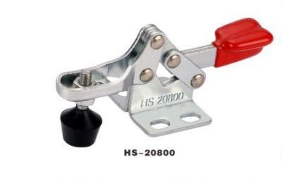 Haoshou HS-20800 Steel Zinc-Plated Small Mini Horizontal Type Adjustable Toggle Clamp for Mould