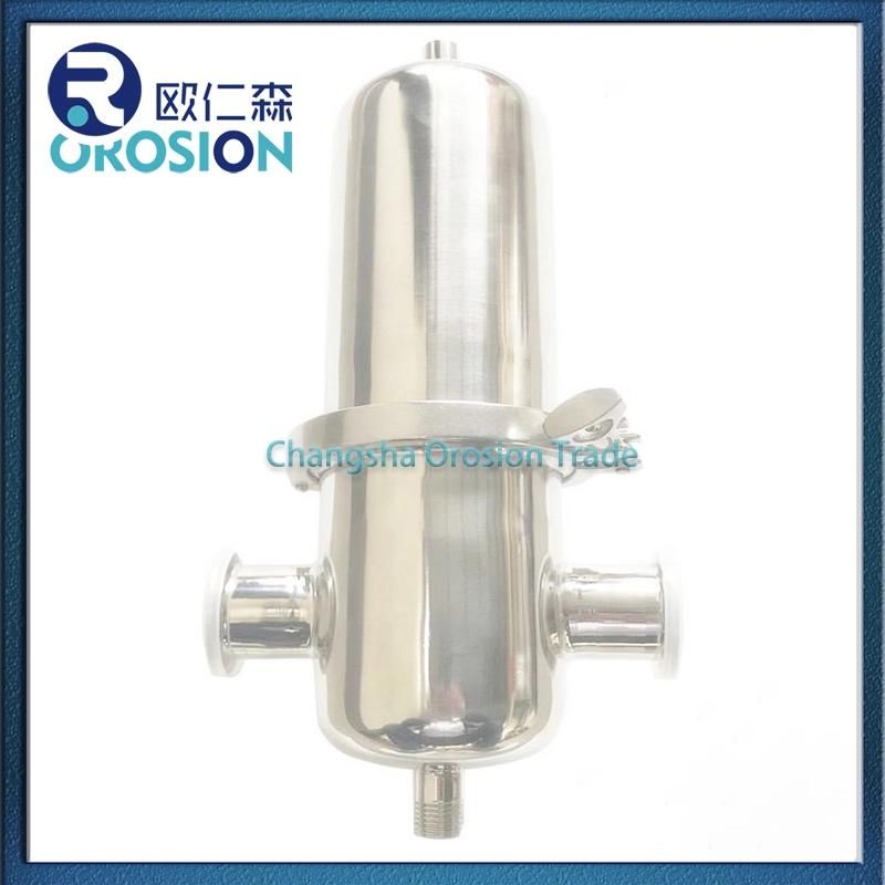Stainless Steel Food Grade Tc Sterilizing Filter