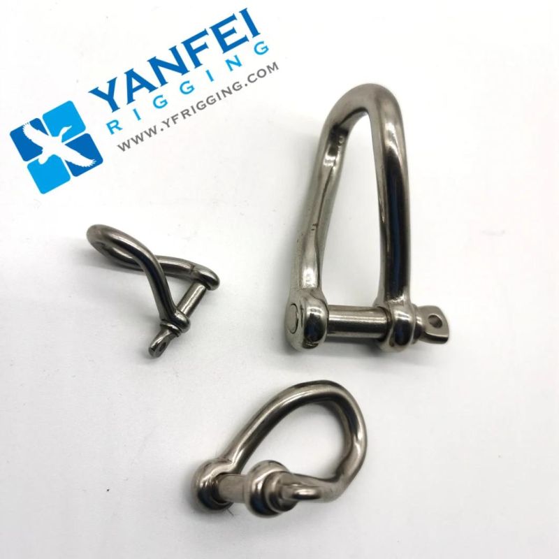 Stainless Steel 304 316 Twisted Shackle