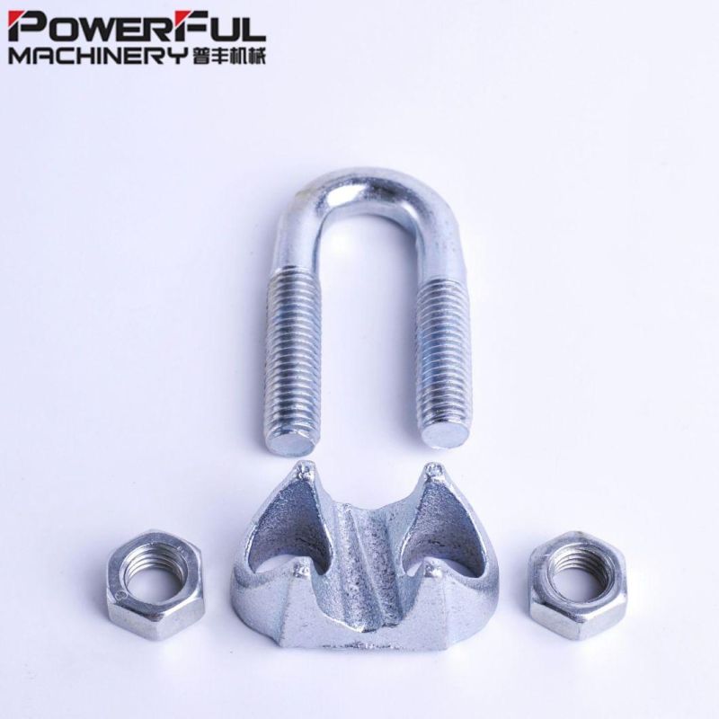 Stainless Steel 304 316 Wire Rope Clamp DIN741 Rigging Hardware Wire Rope Clip
