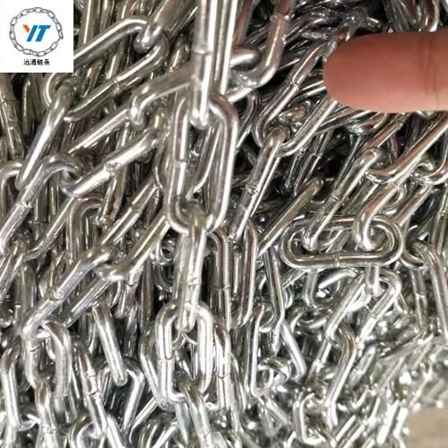 Chinese Stainless Steel Link Lifting Chain DIN763 with ISO Certification for Rigging Hardware