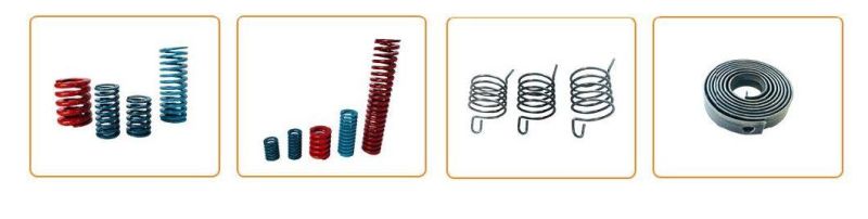 Customized Titanium Compression Coil Spiral Spring Car Compression Die Spring