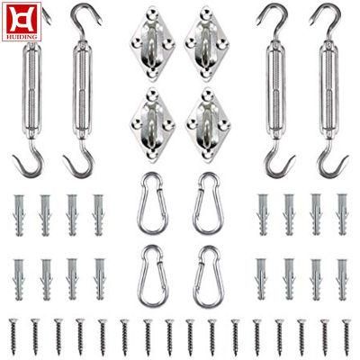 Awning Component Sun Shade Sail Hardware Kit