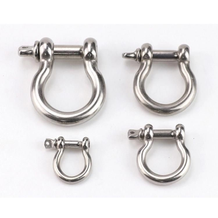 Hot DIP Galvanized Drop Forged Steel Screw Pin Shackle