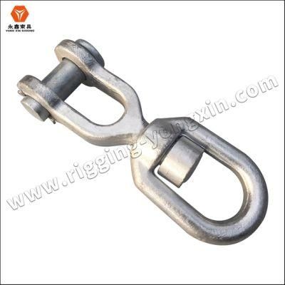 Rigging Hardware Swivel Marine Usage Galvanized G403 Forged Jaw Eye Swivel