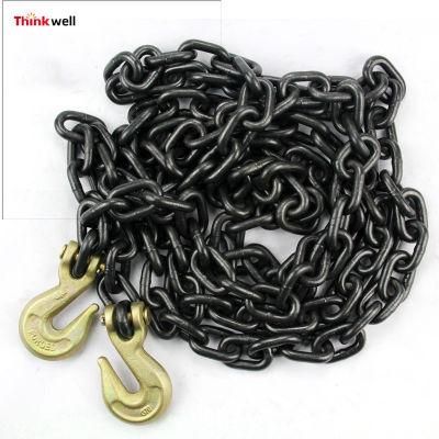 Cargo Lashing Binding Transport Tow Chain with Hook