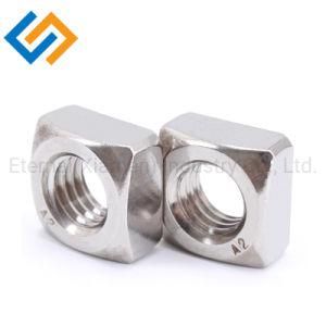 Wholesale Stainless Steel Square Nut DIN 557 with High Quality