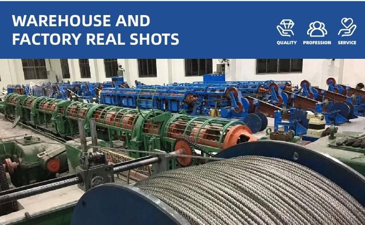 7*7 Structure 0.5mm Diameter 304 Stainless Steel Wire Rope