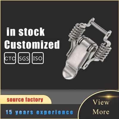 Hardware Parts Adjustable Cabinet Stainless Steel Material Toggle Latch Hasp Lock Draw Latch