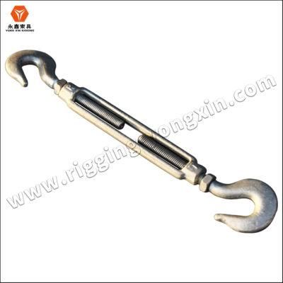 DIN1480 Heavy Duty Galvanized Turnbuckle with Hook to Hook