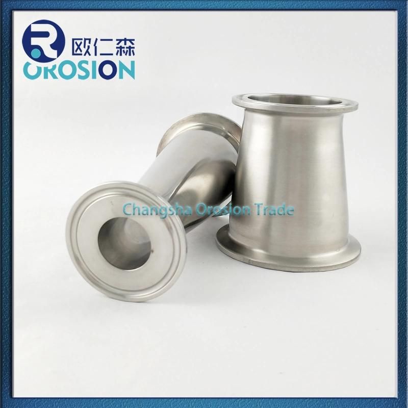 Sanitary Stainless Steel Pipe Fitting Tri Clamp Concentric Reducer