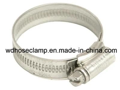 British Type Mild Steel Worm Drive Hose Clips