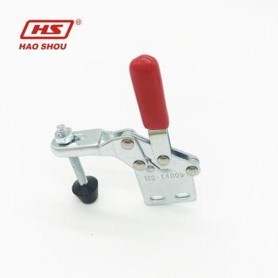 Haoshou HS-14009 Replace Mc04-6s Carbon Steel Galvanized Straight Base Mini Vertical Handle Type Toggle Clamp