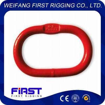 G80 Alloy Steel Ce Standard Wll 25t Painted Red Color Chain Master Link