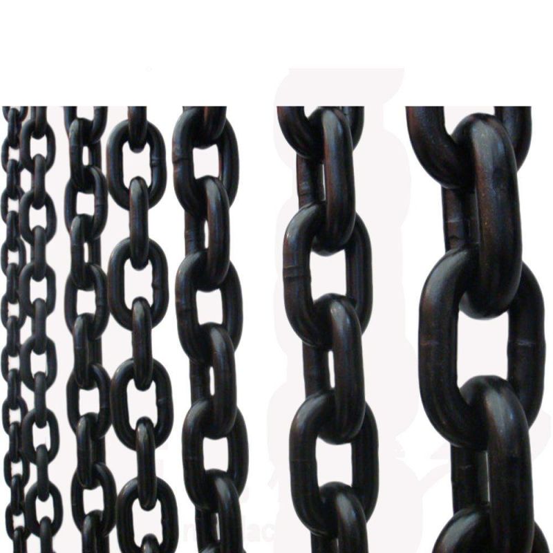 High Tension Alloy Steel Black G80 Link Chain