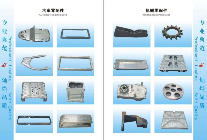 Custom Various Type and Size Aluminium Alloy Die Casting Metal Parts