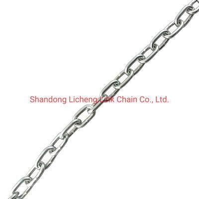 DIN766 Galivanized and Ungalivanized Iron Short Link Chain