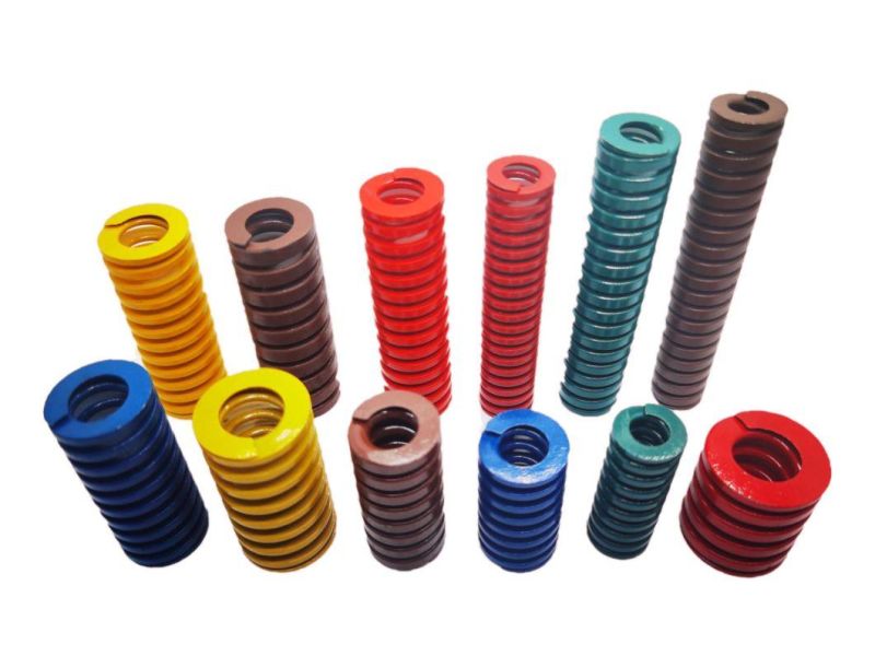 Factory Supplier Custom Metal Spiral Mold Hardware Machinery Compress Diameter Round Heavy Duty Colour Die Spring