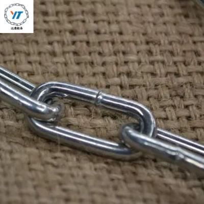 Welded Stud Link Anchor Chain for Marine, Carbon Steel Material with Gunny Bags