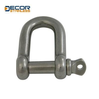 European Type Straight D Shackle