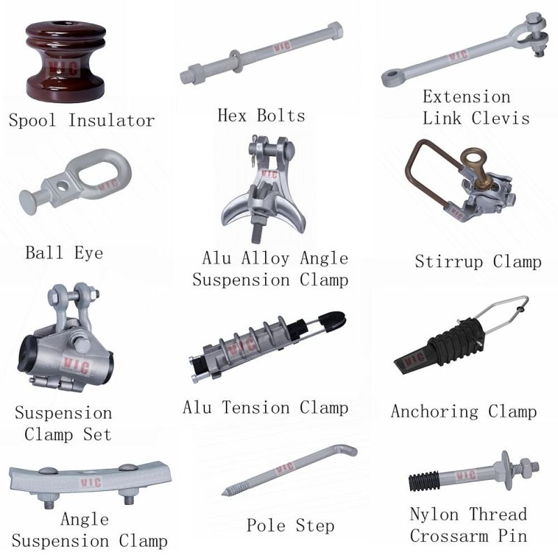 Pole Line Hardware Cable Clamp, Hot Line Clamp