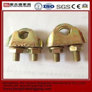Galv Malleable Stainless Steel Wire Rope Clips DIN 1142 741 Bull Dog Grip
